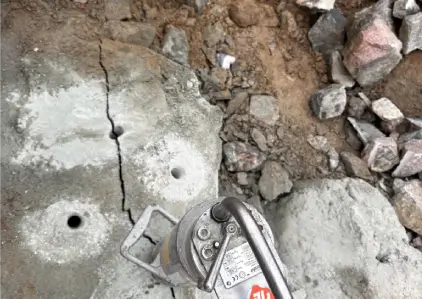 Bergspräckning i Bromma